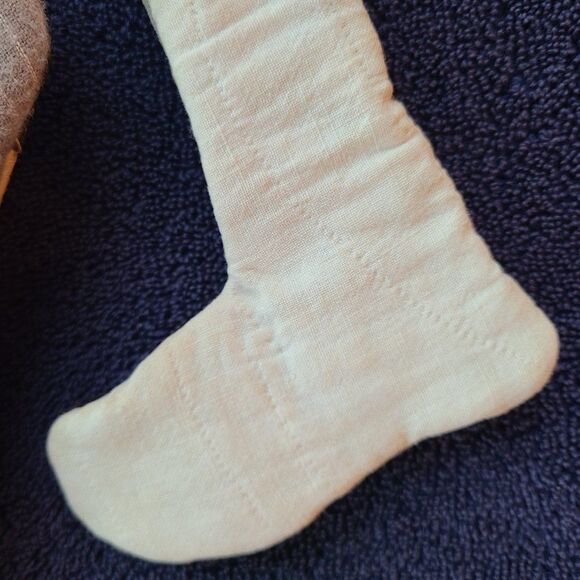 True Rustic Christmas Charm - Two Vintage Christmas Stockings From Quilt Pieces - Picture 16 of 16